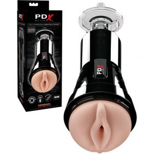 PDX ELITE Cock Compressor Vibrating Stroker