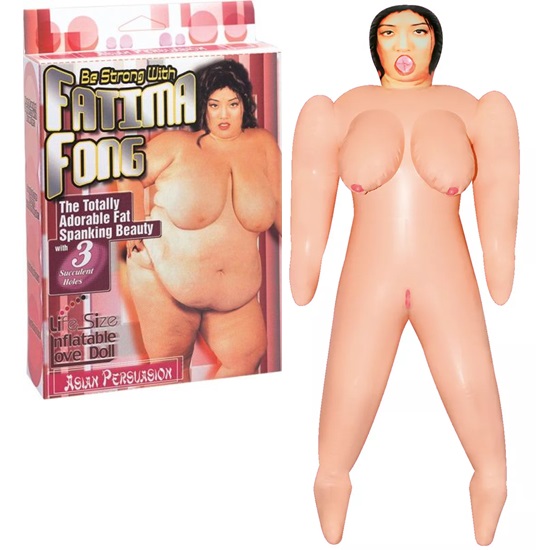 Asian Persuasion Be Strong With Fatima Fong Blow Up Doll